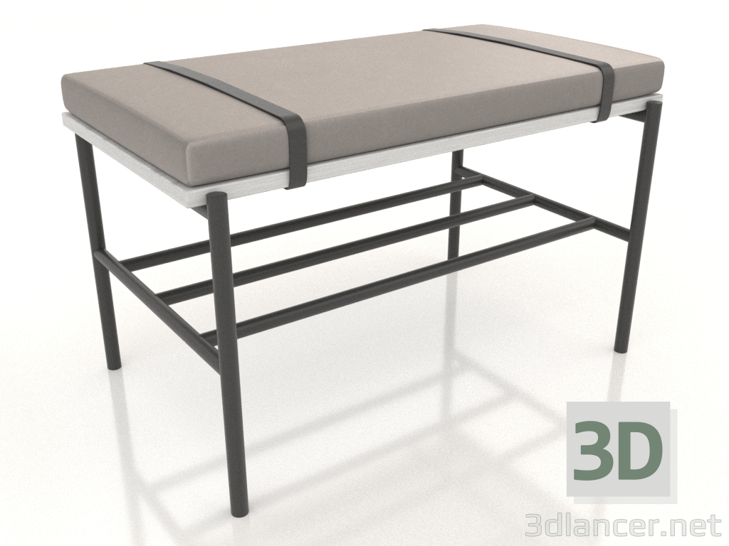 3d model Bench 700 mm (white RAL 9010) - preview