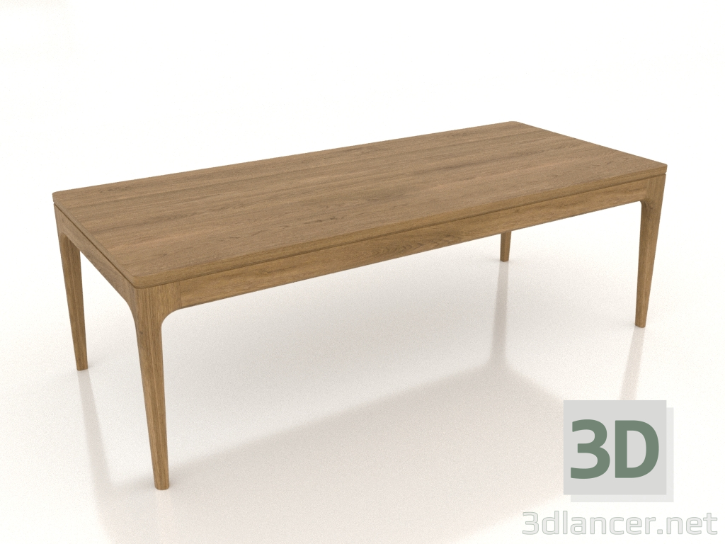 3D Modell Hoher Couchtisch FARGO 1400x600x450 mm (Eiche natur) - Vorschau 3D Modell Hoher Couchtisch FARGO 1400x600x450 mm (Eiche natur) - Vorschau