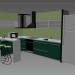 3d model Cocina - vista previa