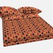 Modelo 3d Cama dupla AIRON - preview