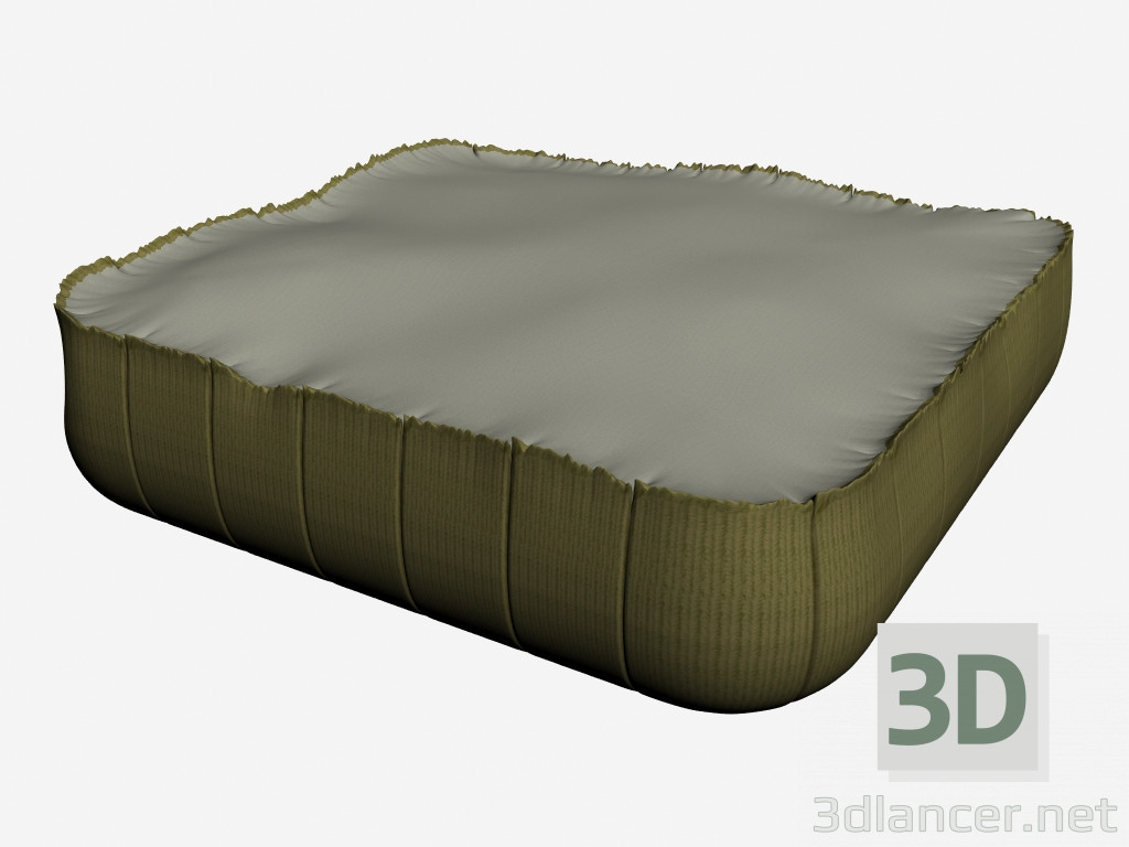 3d model Juego de PUF P 95 - vista previa