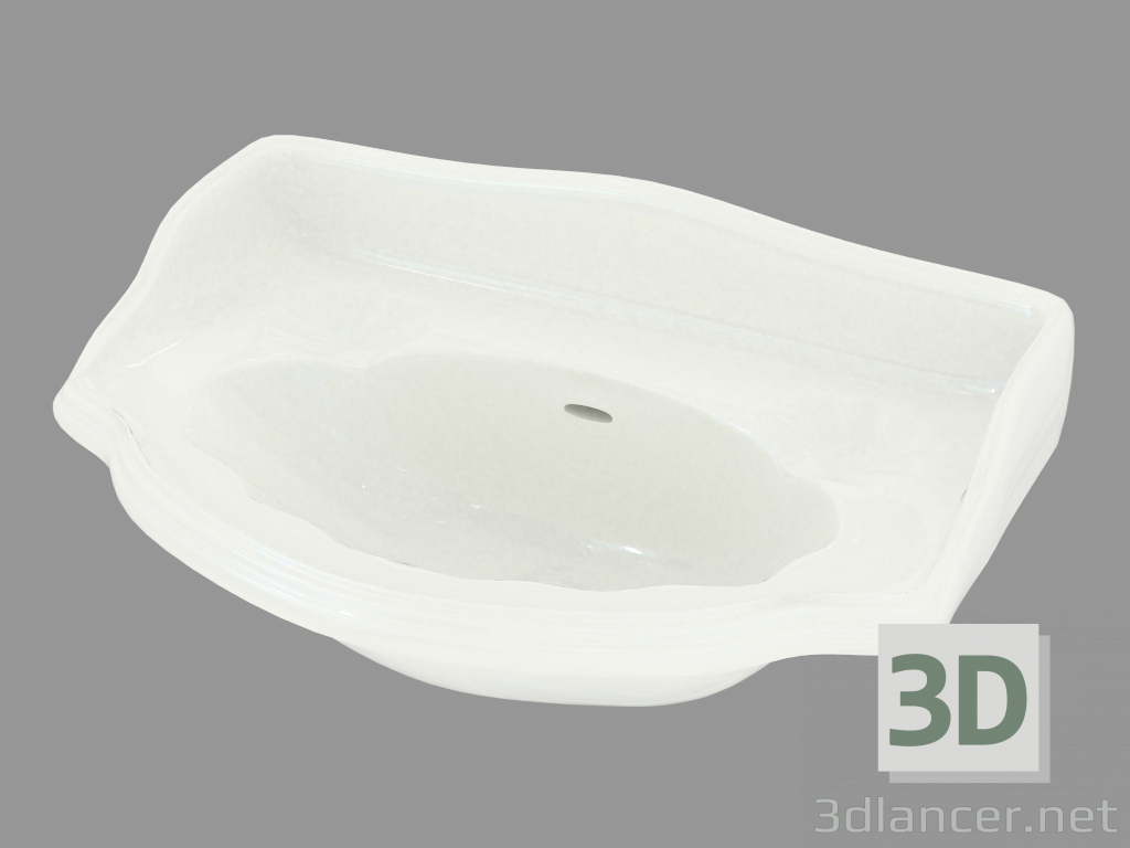 3D Modell Waschbecken Oxford - Vorschau