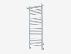 Heated towel rail Bohemia with a shelf (1200x400)