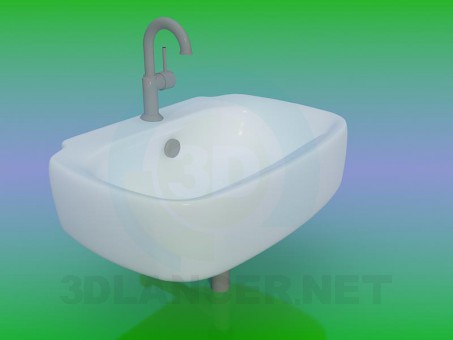 modello 3D Lavabo - anteprima