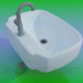 modello 3D Lavabo - anteprima
