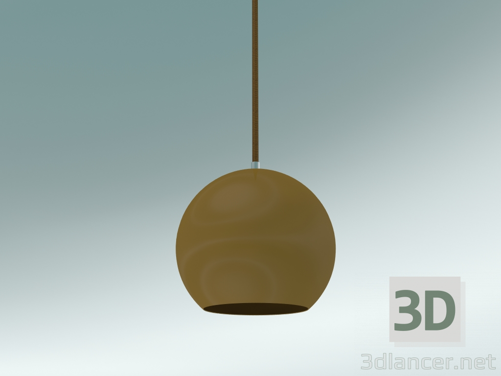 3D modeli Sarkıt Topan (VP6, Ø21cm, H 19cm, Hardal) - önizleme