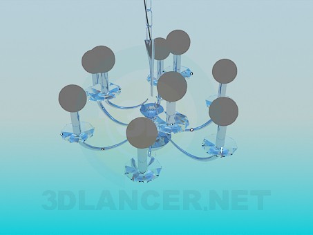 3d model Chandelier - preview