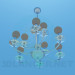 3d model Chandelier - preview