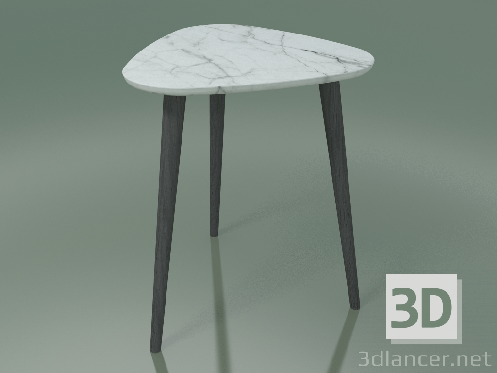 modèle 3D Table d'appoint (244, marbre, gris) - preview