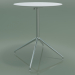 3d model Round table 5743 (H 72.5 - Ø59 cm, unfolded, White, LU1) - preview