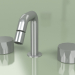 3d model Three-hole bidet mixer, 133 mm high with adjustable spout (15 37 V, AS) - preview