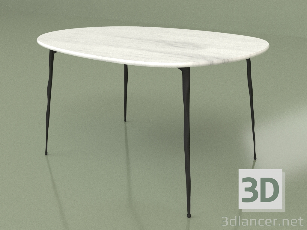 3d model Mesa de centro Miguel 75x58 - vista previa