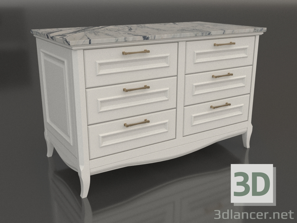 3d model Dresser (Estella) - preview