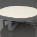 3d model Round coffee table Ø90 (DEKTON Danae, Anthracite) - preview