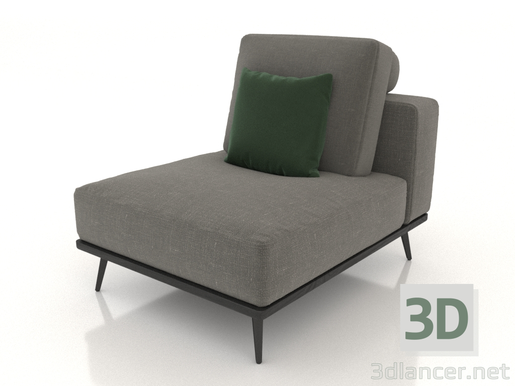 3d model Sofa module Blokus (S) - preview