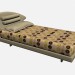 3d model Cama AIRON (derecho individual) - vista previa