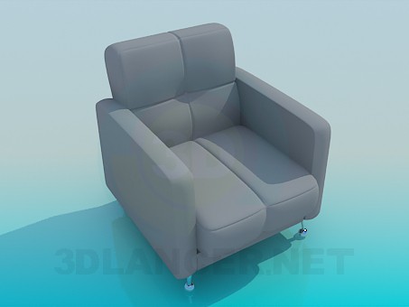 3d model Silla de oficina - vista previa