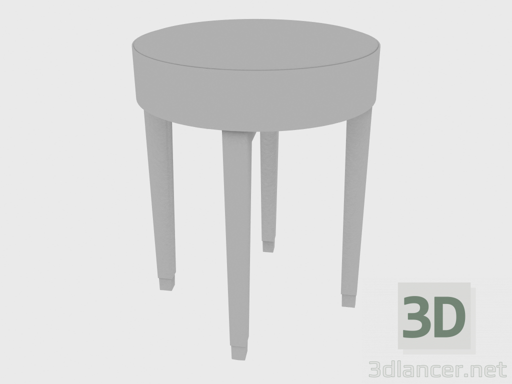 modèle 3D Table de nuit table de chevet à lit en anneau (d48XH60) - preview