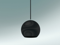 Luminária pendente Topan (VP6, Ø21cm, H 19cm, preto)