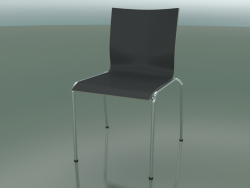 Chair with four legs and extra width, without upholstery (121)