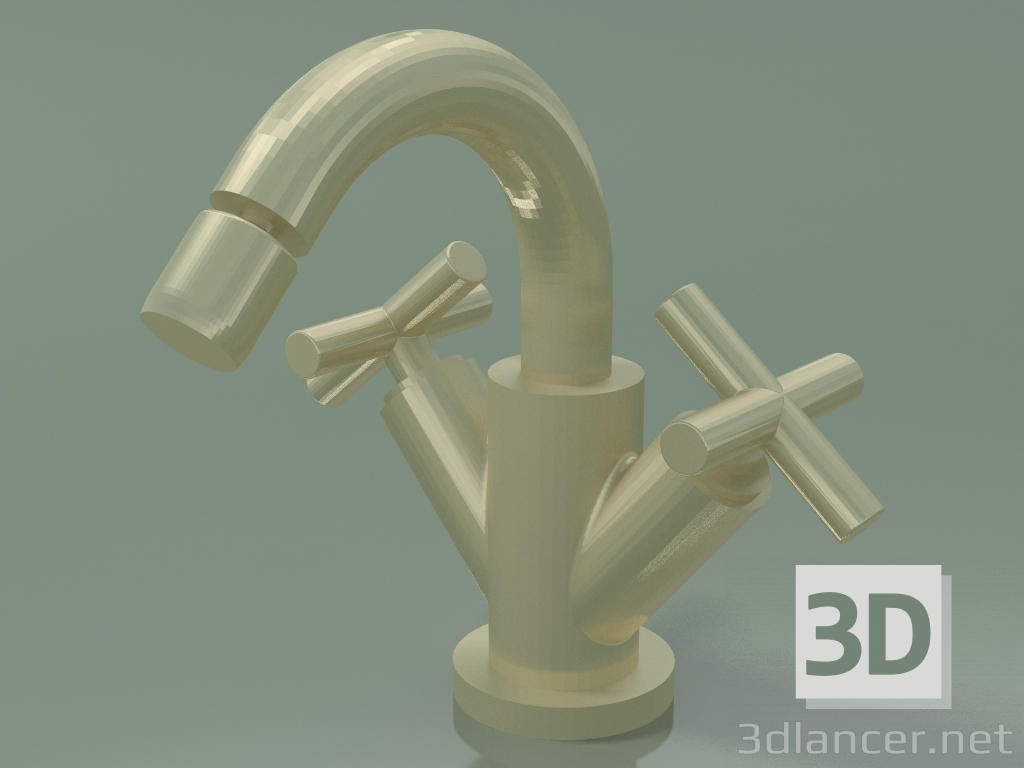 modèle 3D Mitigeur bidet monotrou avec vidage (24510892-28) - preview