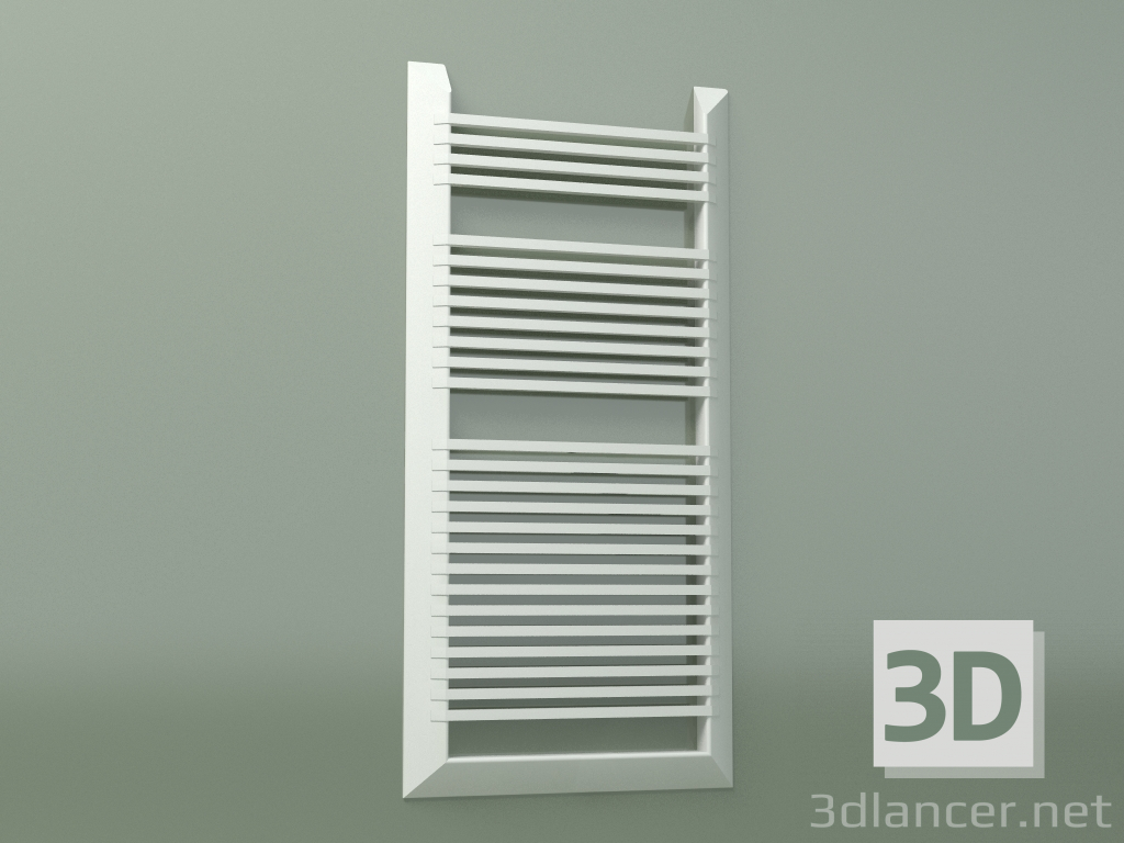 3d модель Полотенцесушитель EVO (1441x688, Standard white) – превью