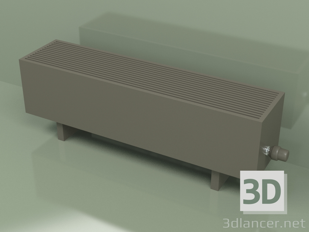 3D Modell Konvektor - Aura Comfort (240 x 1000 x 236, RAL 7013) - Vorschau