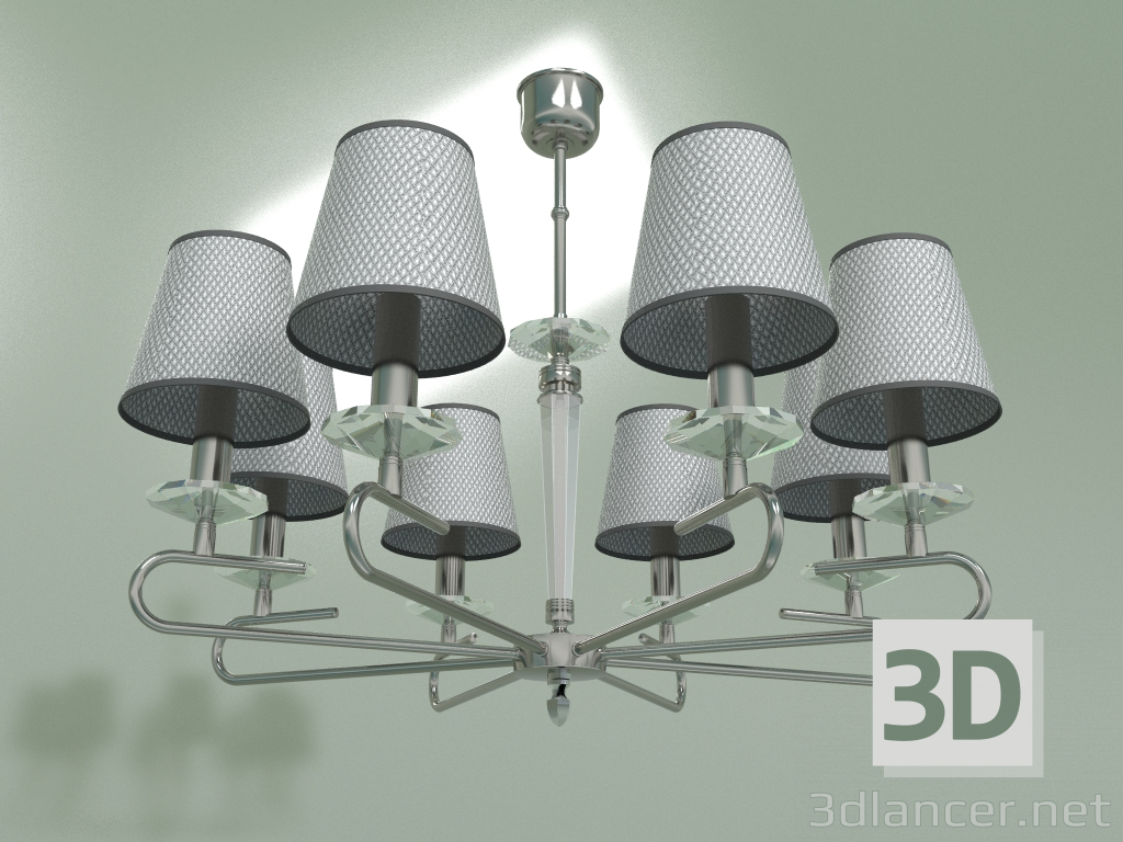 modello 3D Lampadario Dalila DAL-ZW-8 - anteprima