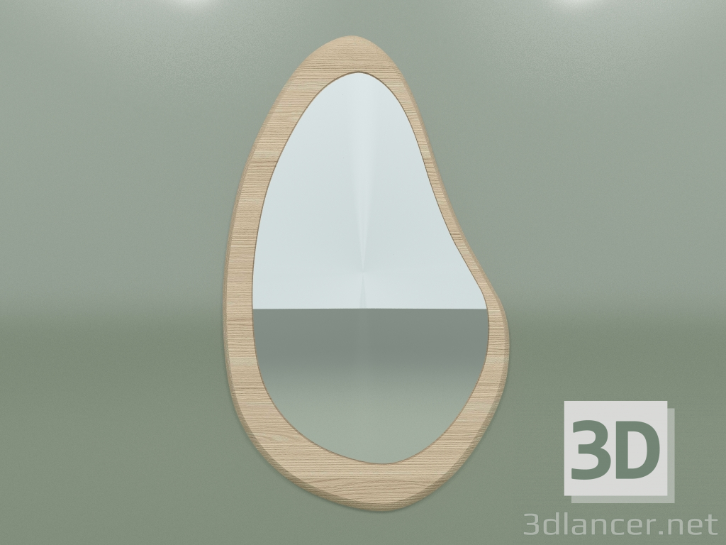 modèle 3D Miroir Zerze Grand - preview