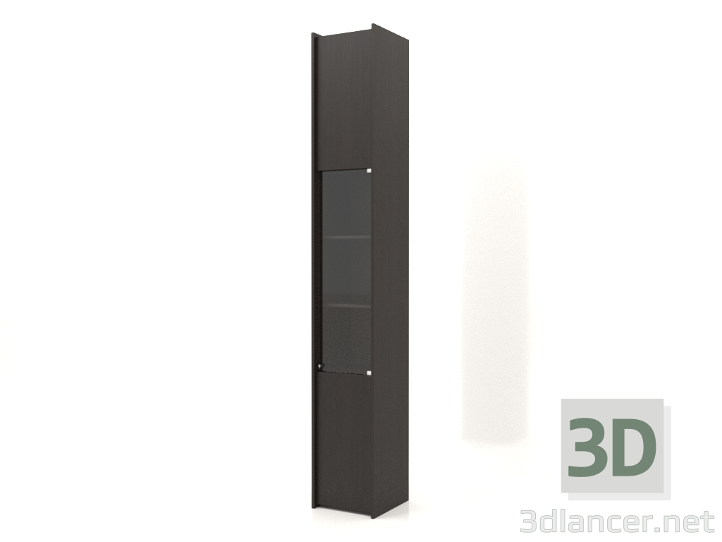 3d модель Модульний стелаж ST 07 (392х409х2600, wood brown dark) – превью