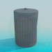 3d model Garbage pail - preview