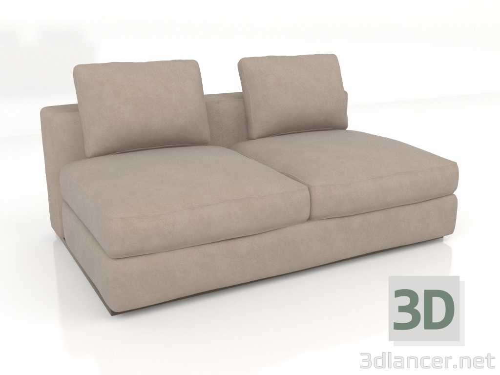 3d model Sofá modular (E231) - vista previa