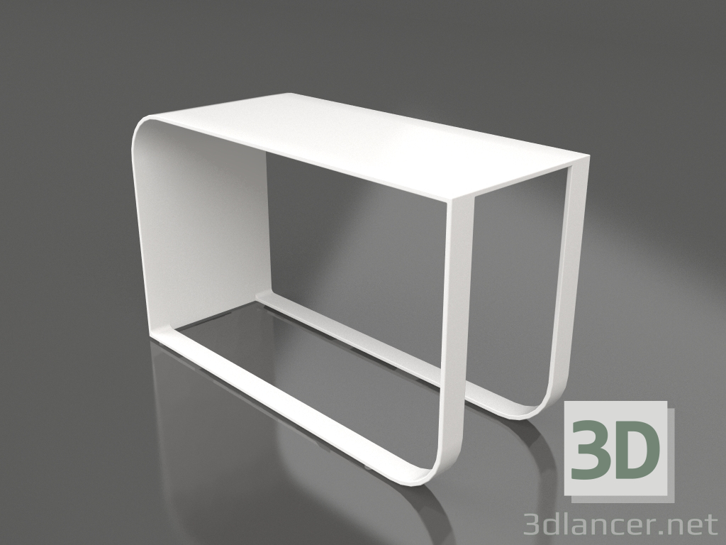 3d model Mesa auxiliar, modelo 1 (Blanco) - vista previa