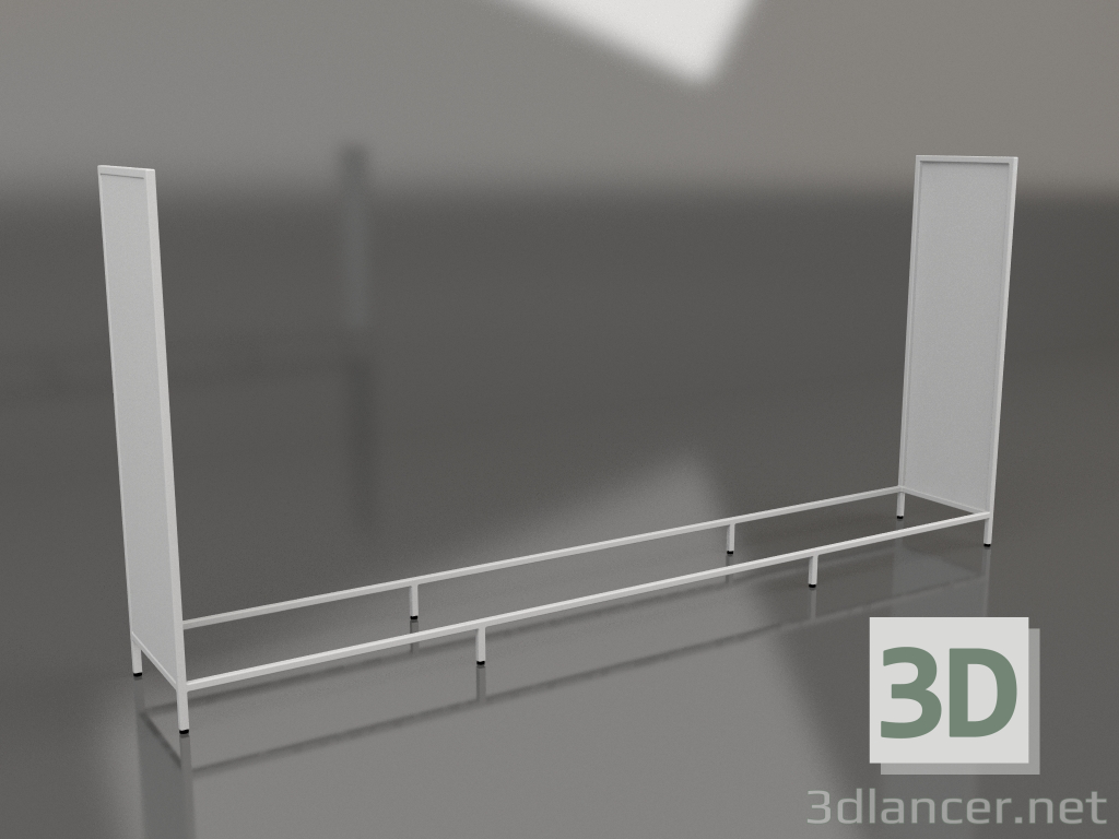 3d model Island V1 (high) on 60 frame 7 (grey) - preview