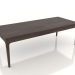 3D Modell Hoher Couchtisch FARGO 1400x600x450 mm (dunkle Eiche) - Vorschau