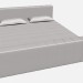 3d model Cama doble ASTOR - vista previa