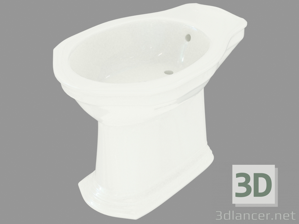 modello 3D Piano bidet Westminster - anteprima