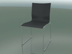 Sliding chair, with extra width, without upholstery (127)