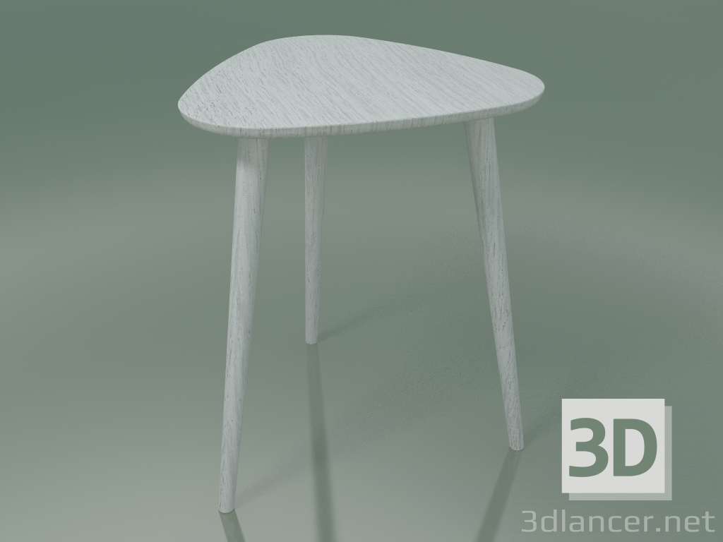 modèle 3D Table d'appoint (244, blanc) - preview