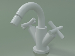 Single hole bidet mixer with waste (24 510 892-10)