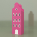 3d model Wardrobe-lodge ASH-2 (Pink) - preview