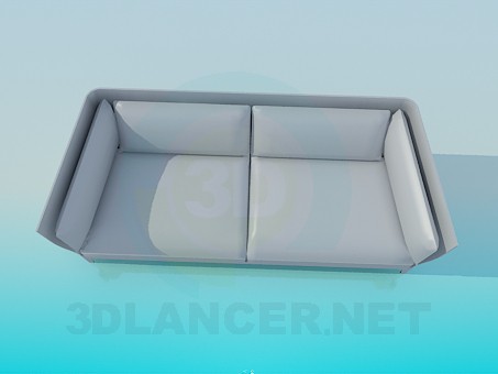 Modelo 3d Sofá confortável - preview