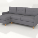 3D Modell 3-Sitzer-Klappsofa Westecke - Vorschau