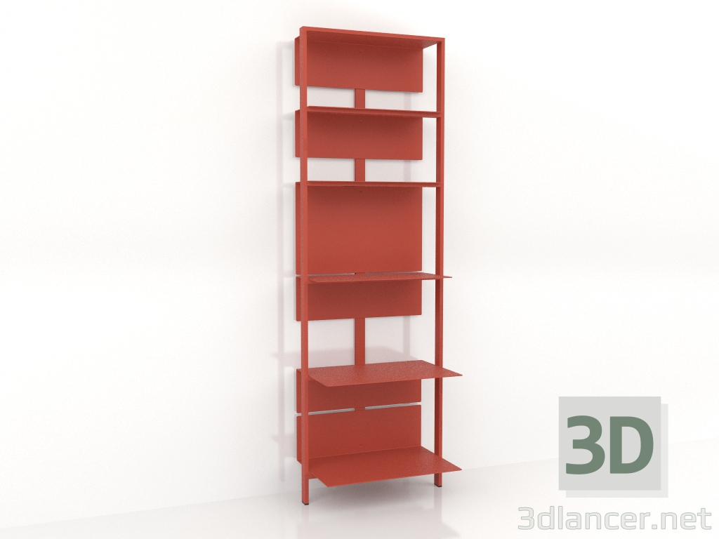 3d model Sistema de estanterías (composición 11) - vista previa