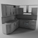 Muebles de cocina 3D modelo Compro - render