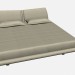 3d model Bed double BRISTOL - preview