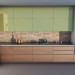 3d model kitchen loft - preview