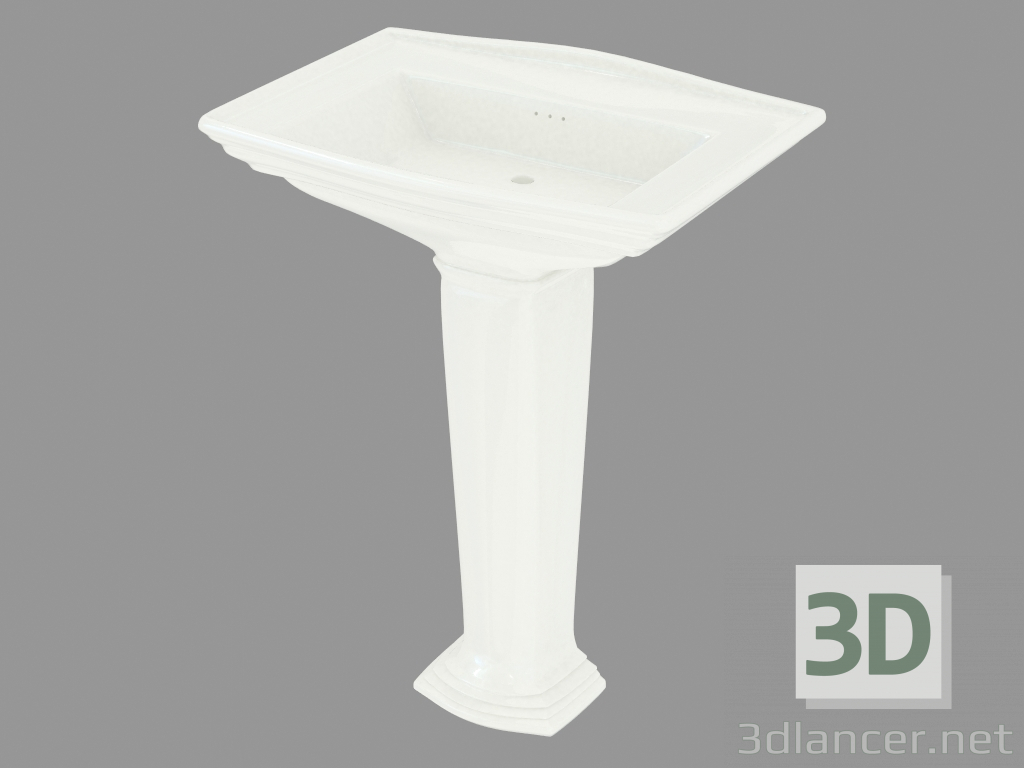 Modelo 3d lavatório Westminster - preview