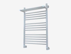 Heated towel rail Bohemia with shelf (800x500)