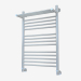 3d model Heated towel rail Bohemia with shelf (800x500) - preview